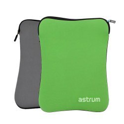 Astrum Zip Case Neoprene sleeve 7" Green & Grey