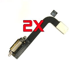 Cse_new Ipad 3 3RD Gen Black Charging Port Dock Connector Flex Cable For Ipad 3 3RD Gen Replacement Part Usa Seller 2X