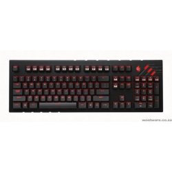 Cooler Master Sgk 4011 Gkcr1 Storm Quickfire Ultimate Full Size Mechanical Gaming Keyboard With Cherry Mx Red Switches And Fully Red Led Backlit Reviews Online Pricecheck