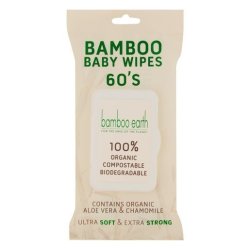 Bambo O Baby Wipes 60 Pack