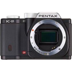 Pentax Open Box K-01 16 Megapixel Hybrid Digital Camera - Black - Body Only