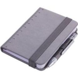 Notepad Din A7 With Multitasking Ballpoint Pen Lilipad+liliput Grey