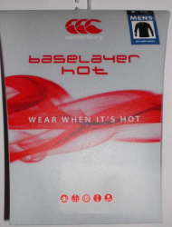 Canterbury Baselayer - Hot To Keep You Cool Black Large