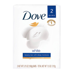 Dove Soap 2X90G - White