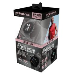 Volkano Active Tech Trend Series Watch - Black