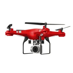 Aurorax Wide Angle Lens HD Camera Quadcopter Rc Drone Wifi Fpv Live Helicopter Hover Red