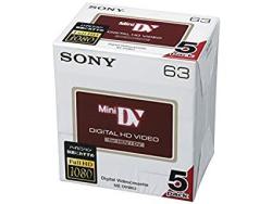 Sony DVM63 HD Dvc MINI Tape - 5 Pack