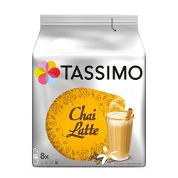 Tassimo Chai Latte 8 T-discs Pack Of 5 Total 40 T Discs 40 Servings
