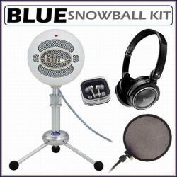 Blue Microphones Snowball Usb Microphone With Accessory Kit