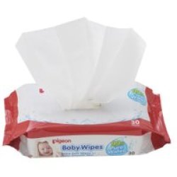 Pigeon - Baby Wipes 30's With Chamomile