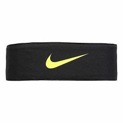 Nike Dry Headband Bright Black volt