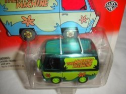 Johnny Lightning Hollywood On Wheels Chrome Green Edition Scooby-doo Mystery Machine Van Die-cast Collectible The Mystery Machine Scooby Doo