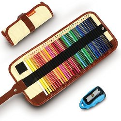 Colored Pencils Covacure Premier Color Pencil Set With 36 Colouring Pencils Sharpener And Canvas Pencil Bag For Kids And Adult Coloring Book Ideal For Christmas Gifts
