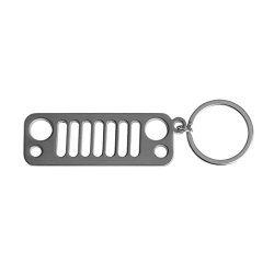 Limited Edition Key Organizer Stainless Steel Front Grill Keychain Keyring For Jeep Wrangler Cj Tj Jk Jku Jl Grand Cherokee Renegade Compass Enthusiasm Limited Edition 2