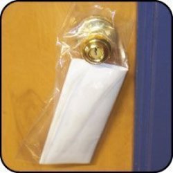 Uline 6 X 12" 1.5 Mil Clear Doorknob Bags 500 Pack Literature Drop Bags S-2176-500