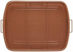 Gotham Steel Crisper Tray XXL Brown