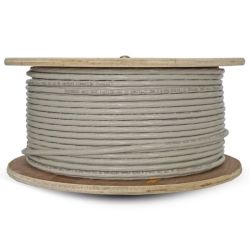 Linkbasic UTP-6100A 100M Drum CAT6A Solid Copper Utp Cable