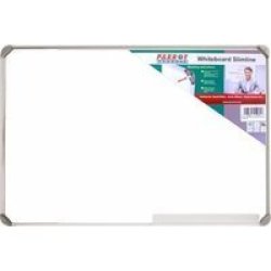Parrot Products Slimline Magnetic Whiteboard 600 450MM