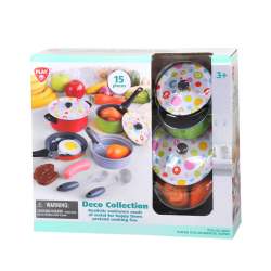 Metal Cookware Deco Collection 15 Piece