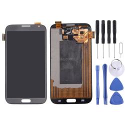 Silulo Online Store Original Lcd Display + Touch Panel For Galaxy Note II N7100 Dark Grey