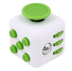 The Ultimate Cube For Fidgeting White-green