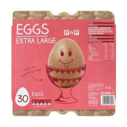 Extra Large Eggs 30 Pack