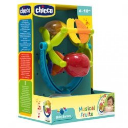 Baby Senses Musical Fruits - Multi Primary Colours