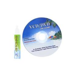 Lens Cleaner For Cd-dvd-vcd Rom Player Laptop Computer Cleaning Fluid - By Raz Tech