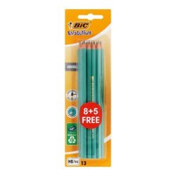 BIC Pencils Evolution Graphite Hb 650 13 Pack