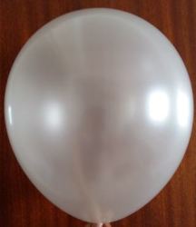 Helium Quality Balloons- 12 Per Pack- Off White