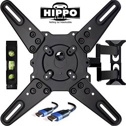 Hippo Tv Wall Mount Bracket With Full Motion Swing Out Tilt For Most 32" 39" 40" 42" 43" 45" 48" 49" 50" 55" LED