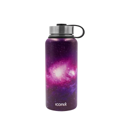 Purple Midnight Stainless Steel Hot And Cold Flask - Stainless Steel Lid - 540ML
