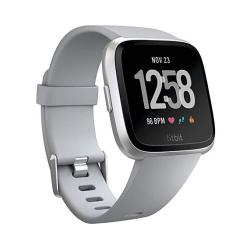 Fitbit Versa Smartwatch in Gray & Silver Aluminium