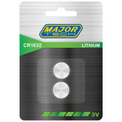 Button Cells CR1632-BP2 - Major Tech