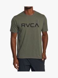 RVCA Men&apos S Big Green Short Sleeve T-Shirt