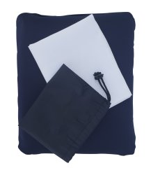 Memory Foam Compact Pillow - Navy Blue