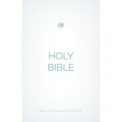 Esv English Standard Version Bible - White