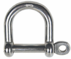 Wide D Shackle 6mm