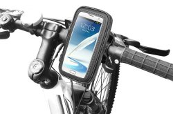 Weather Resistant Bike Mount And Case For Iphone & Android Phone & Gps Upto 5.5 Inch