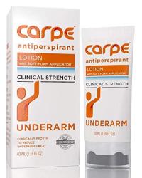 Carpe Underarm Antiperspirant And Deodorant Clinical Strength With All-natural Eucalyptus Scent Manage Hyperhidrosis And Combat Excessive Sweating Without Irritation Stay Fresh And Dry All