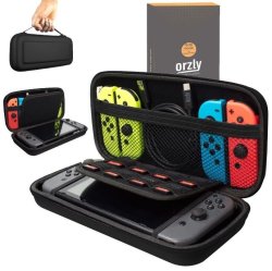 Orzly 2NSWORZPOUCHBLK Protective Carry Case Pouch For Nintendo Switch - Black