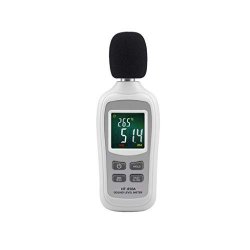 Zyj Digital Sound Level Meter Decibel Recorder Tester 35-135dB Noise Decibel LCD Analyzer Tester White Color Screen Edition 