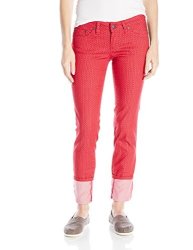 PrAna Kara Jeans in Red Mixer