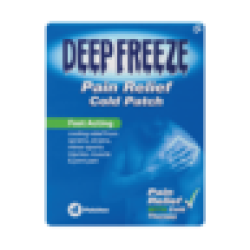 Pain Relief Cold Patch 4 Pack
