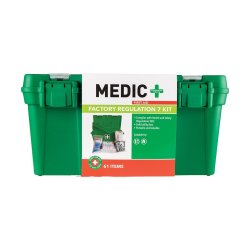 Factory Regulation 7 First Aid Kit Maji Box 61 Items