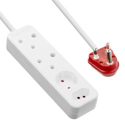 Switched High Surge 4 Way Multiplug 3M 1140 Joules