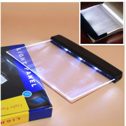 Night Vision Read Panel Page Led Light Book Reading Lamp Practical
