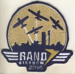 Rand Airshow 2015 Cloth Patch Rasp