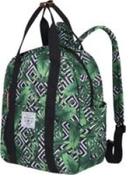 Supanova Gisele Geojungle Backpack For 15.6 Notebook Green