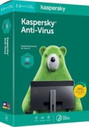 2020 Anti-virus 1+1 PC 1 Year DVD